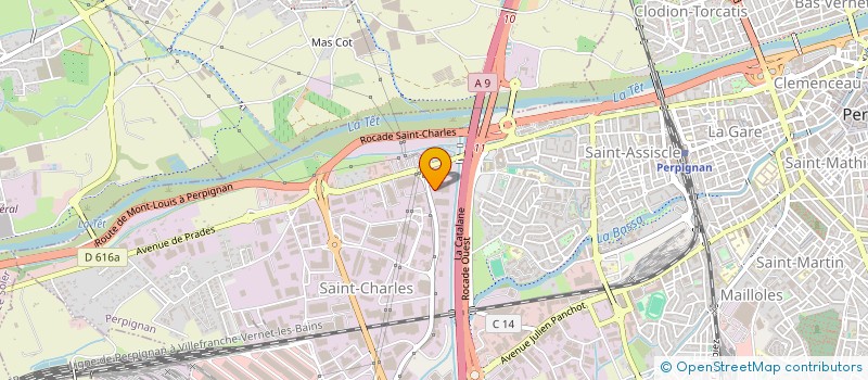 localisation de l'entreprise HOCEG ATR à PERPIGNAN