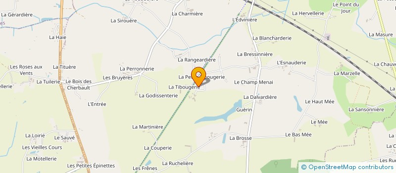 localisation de l'entreprise HOCES à ARGENTRE-DU-PLESSIS