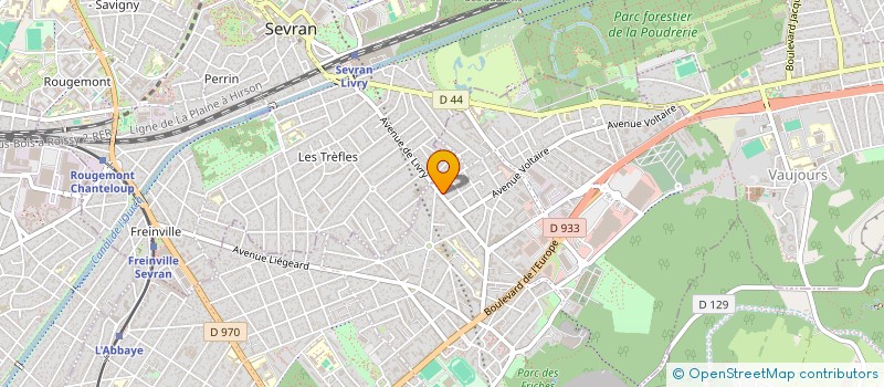 localisation de l'entreprise HOCH à LIVRY-GARGAN