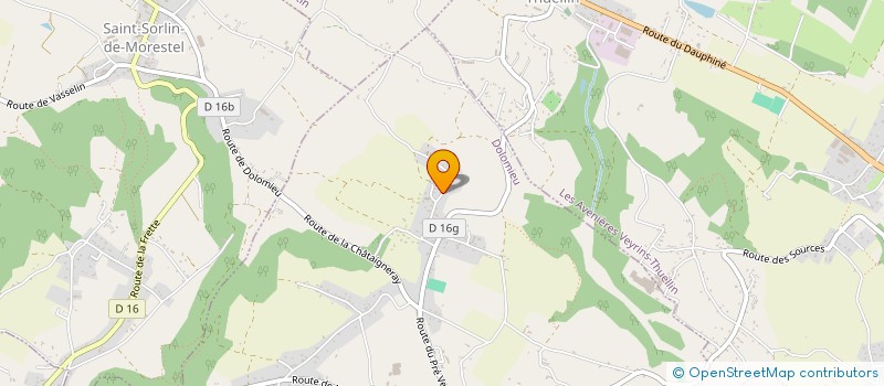 localisation de l'entreprise HOCHART  DOLOMIEU