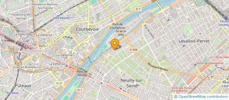 localisation de l'entreprise HOCHE CONSULTANT à NEUILLY-SUR-SEINE