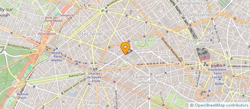 localisation de l'entreprise HOCHE COURTAGE  PARIS