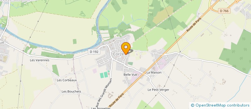 localisation de l'entreprise HOCHE DE LADUC  LOIRE-AUTHION