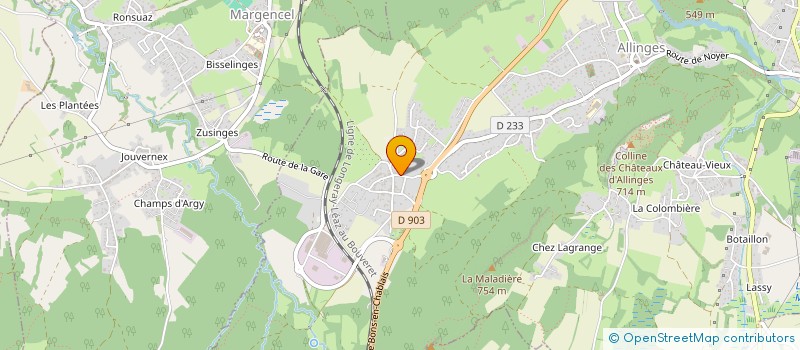 localisation de l'entreprise HOCHMAN  BURDIGNIN