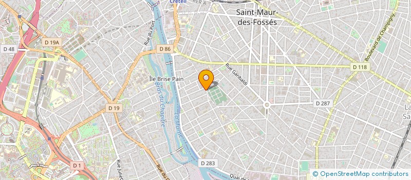 localisation de l'entreprise HOCINE SELLAM TRANSPORT à SAINT-MAUR-DES-FOSSES