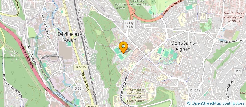 localisation de l'entreprise HOCKEY 276 à MONT-SAINT-AIGNAN