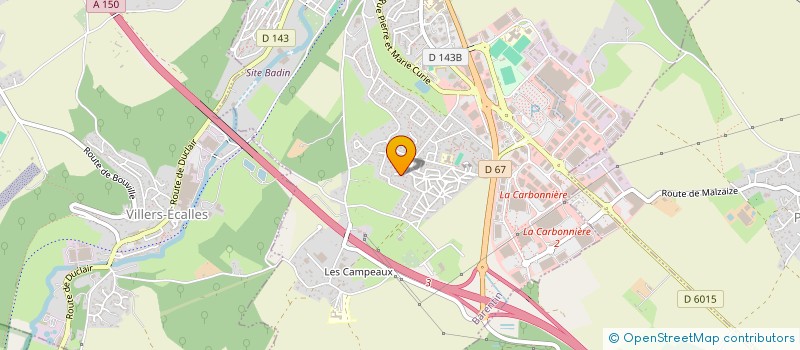 localisation de l'entreprise HOCKEY CLUB BARENTIN  BARENTIN