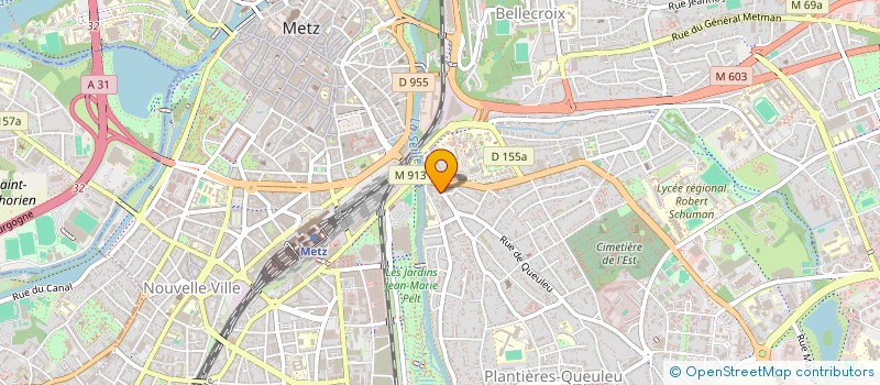 localisation de l'entreprise HOCKEY CLUB METZ MOSELLE LORRAINE  METZ