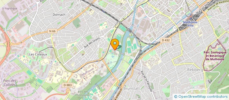 localisation de l'entreprise HOCKEY CLUB MULHOUSE  MULHOUSE