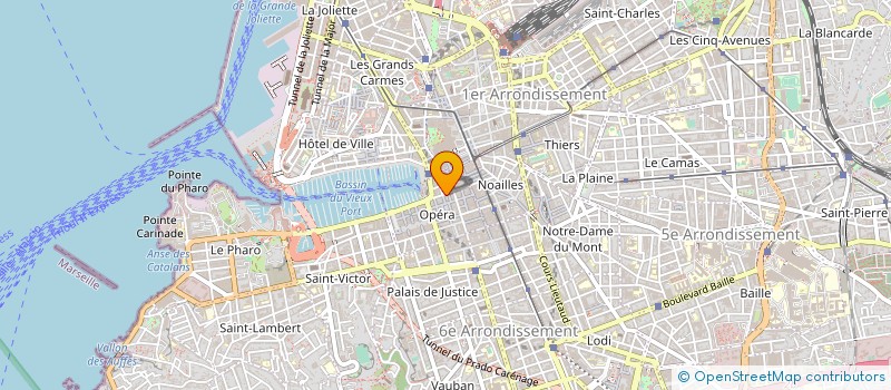 localisation de l'entreprise HOCKEY CLUB PHOCEEN à MARSEILLE