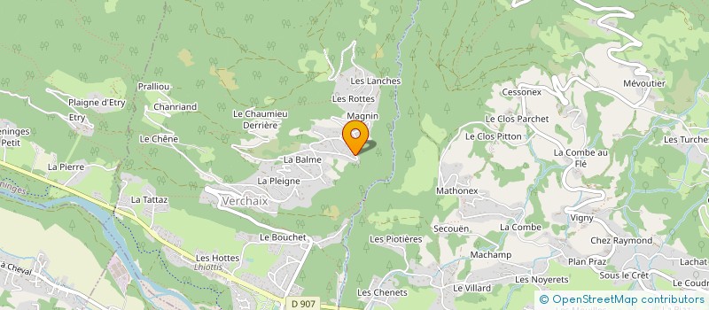 localisation de l'entreprise HOCKEY CLUB SAMOENS  SAMOENS