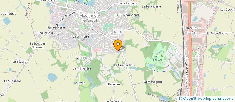 localisation de l'entreprise HOCKEY GLACE YONNAIS à ROCHE SUR YON (LA)