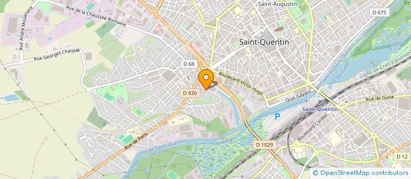 localisation de l'entreprise HOCKEY N'TROLLS à SAINT-QUENTIN