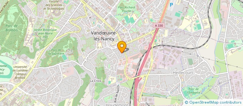 localisation de l'entreprise HOCKEYSUB 54  VANDUVRE-LES-NANCY