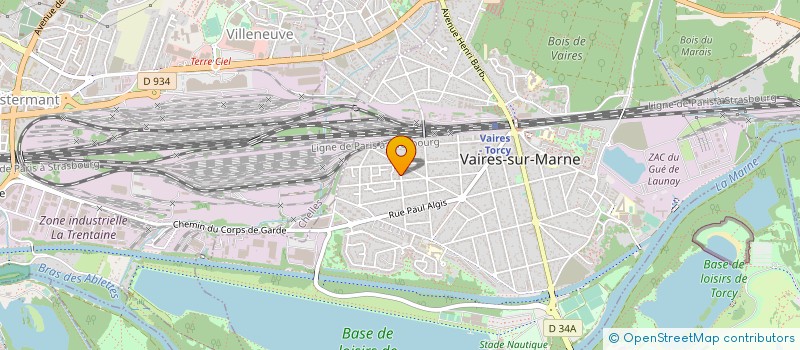 localisation de l'entreprise HOCO  VAIRES-SUR-MARNE