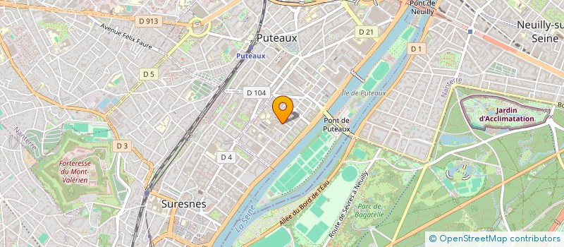 localisation de l'entreprise HOCO à GARCHES