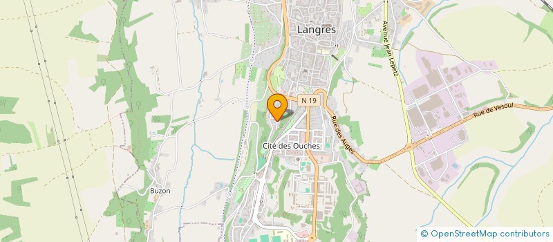 localisation de l'entreprise HOCOMAMA à LANGRES