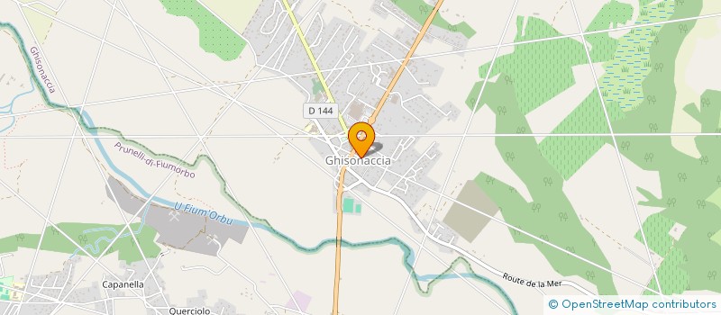 localisation de l'entreprise HOCOTEL à GHISONACCIA