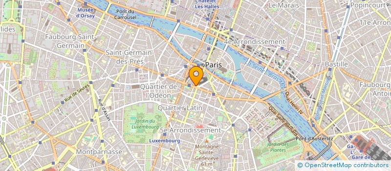 localisation de l'entreprise HOCQUART INGENIERIE à PARIS