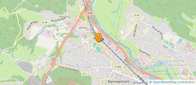 localisation de l'entreprise HOCQUAUX MATTHIEU à REMIREMONT