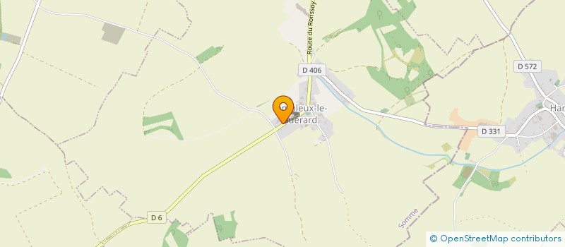 localisation de l'entreprise HOCQUET à TEMPLEUX-LE-GUERARD