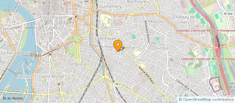 localisation de l'entreprise HOCQUET à TOULOUSE