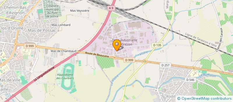 localisation de l'entreprise HOCQUET PAYSAGE SERVICES  NIMES