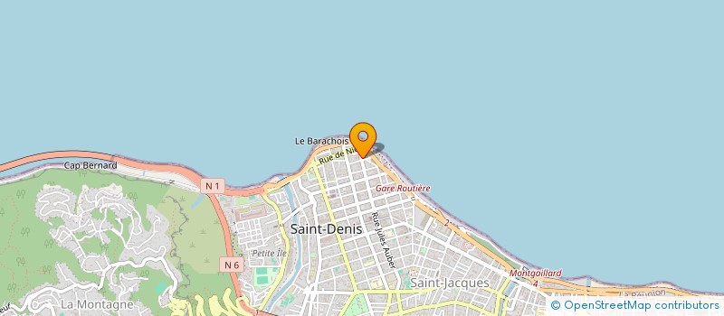 localisation de l'entreprise HOCRIBE à SAINT-DENIS