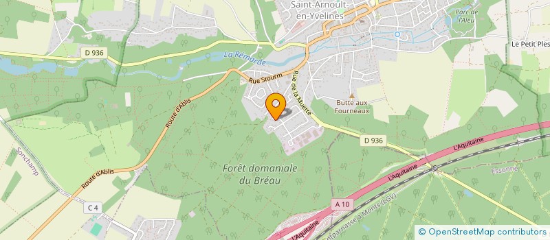 localisation de l'entreprise HOCUS POCUS  SAINT-ARNOULT-EN-YVELINES