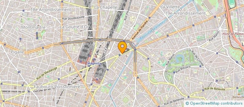 localisation de l'entreprise HODACE à PARIS