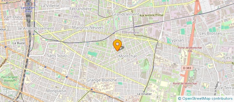 localisation de l'entreprise HODAEL  LYON