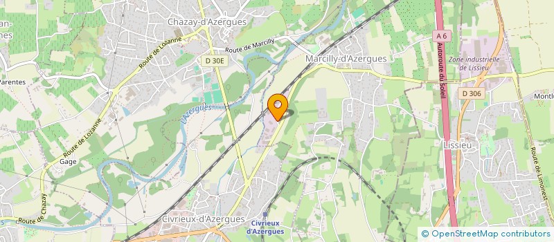 localisation de l'entreprise HODE COMPAGNIE DES ILES  MARCILLY-D'AZERGUES