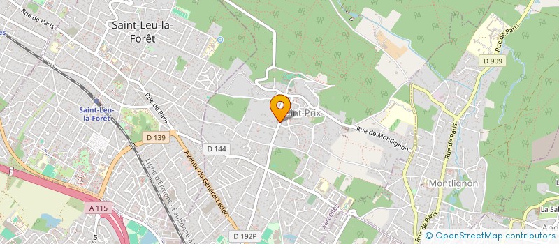localisation de l'entreprise HODEZ SACHON BERNARD LAMBERT à SAINT-PRIX