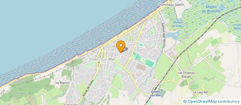 localisation de l'entreprise HODIESNE à VILLERS-SUR-MER