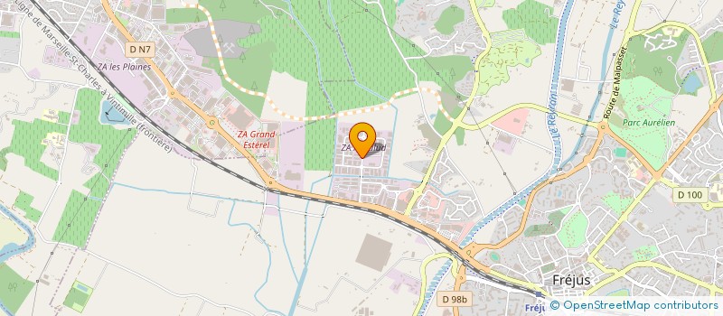 localisation de l'entreprise HODL à FREJUS