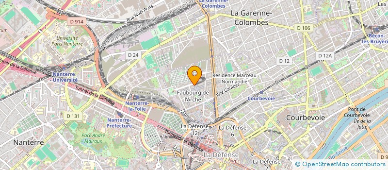 localisation de l'entreprise HODL FRANCE à COURBEVOIE