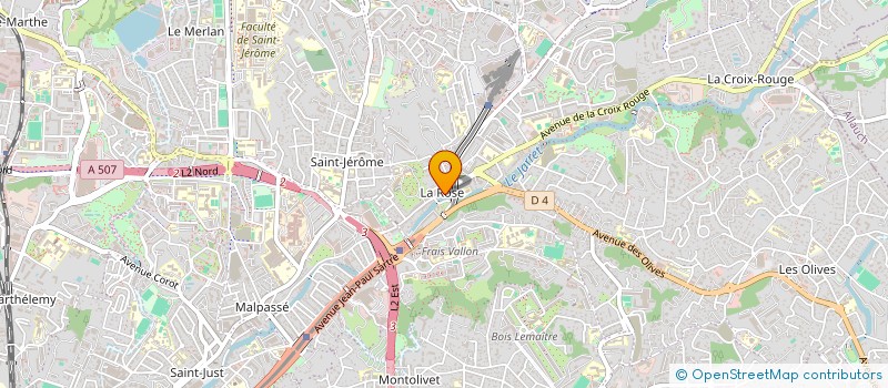 localisation de l'entreprise HODRIMEYDAN  MARSEILLE