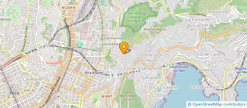 localisation de l'entreprise HODUPARC  NICE