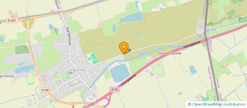 localisation de l'entreprise HODY ALLIANCE  GHYVELDE