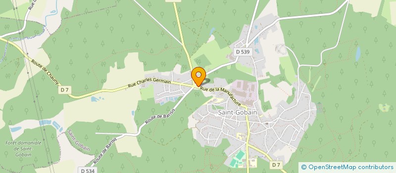 localisation de l'entreprise HOE  SAINT-GOBAIN