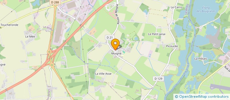 localisation de l'entreprise HOEDIC à LE RHEU