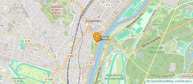 localisation de l'entreprise HOEDIC CONSEIL à SURESNES
