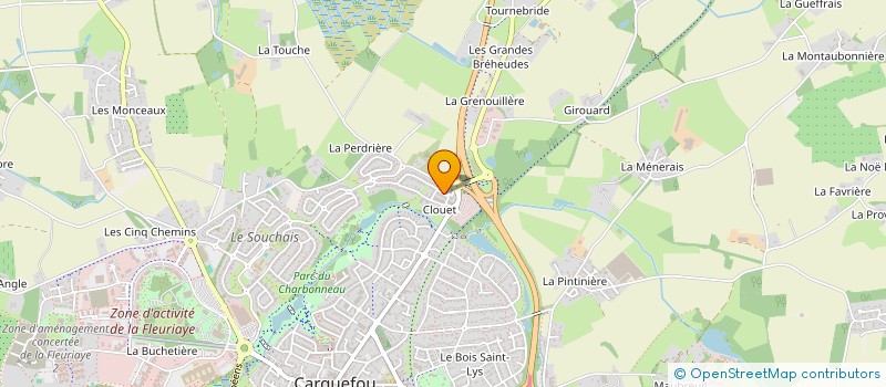 localisation de l'entreprise HOEDIK  CARQUEFOU