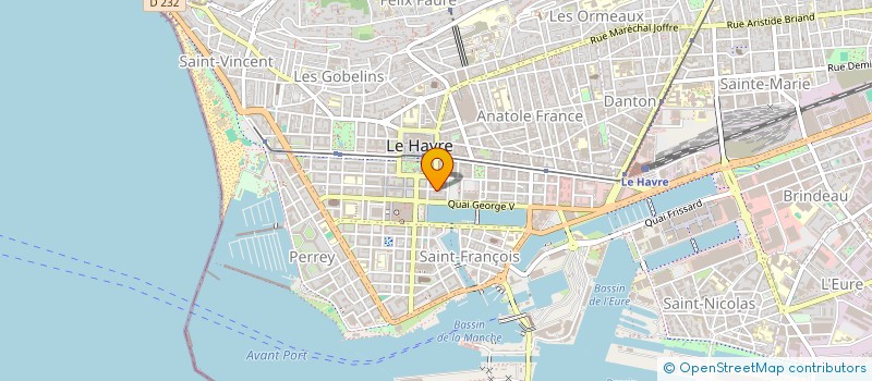 localisation de l'entreprise HOEGH LNG LE HAVRE à LE HAVRE