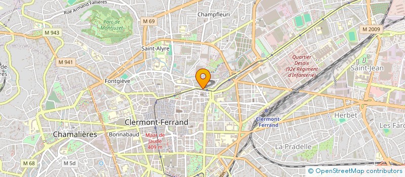 localisation de l'entreprise HOELTEGEN  CLERMONT-FERRAND