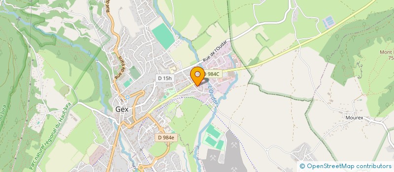 localisation de l'entreprise HOERNER PITEGNY  GEX