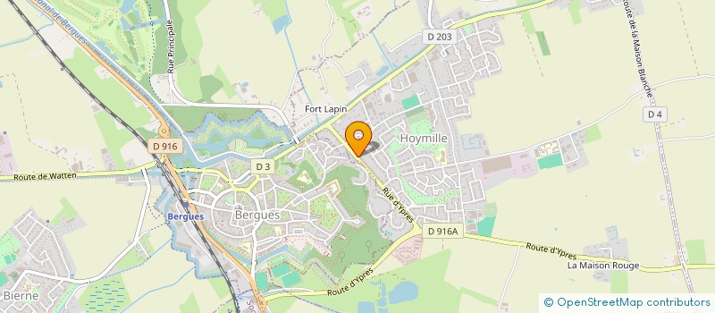 localisation de l'entreprise HOF ASSURANCES ET PATRIMOINE  HOYMILLE