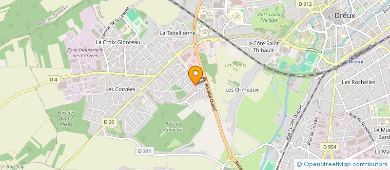 localisation de l'entreprise HOFA CONSULTING à VERNOUILLET