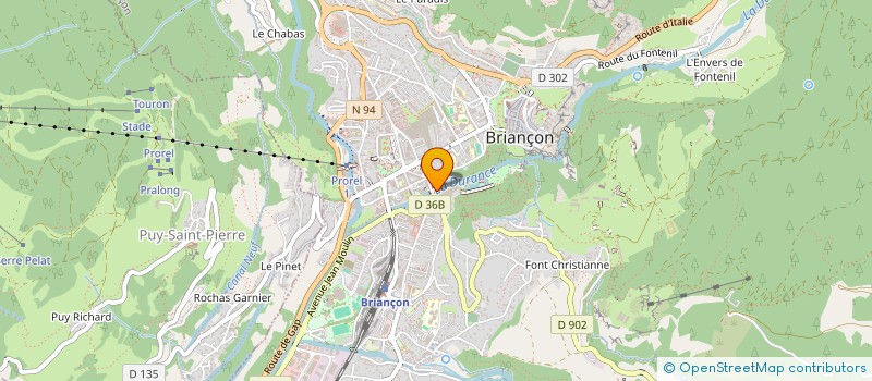 localisation de l'entreprise HOFFMANN  MONTGENEVRE