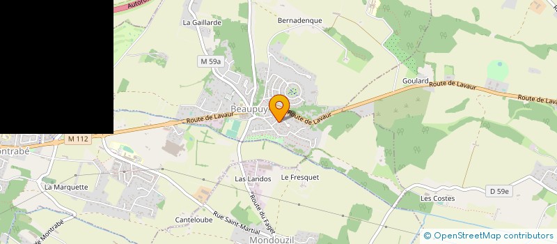 localisation de l'entreprise HOFFMANN  BEAUPUY